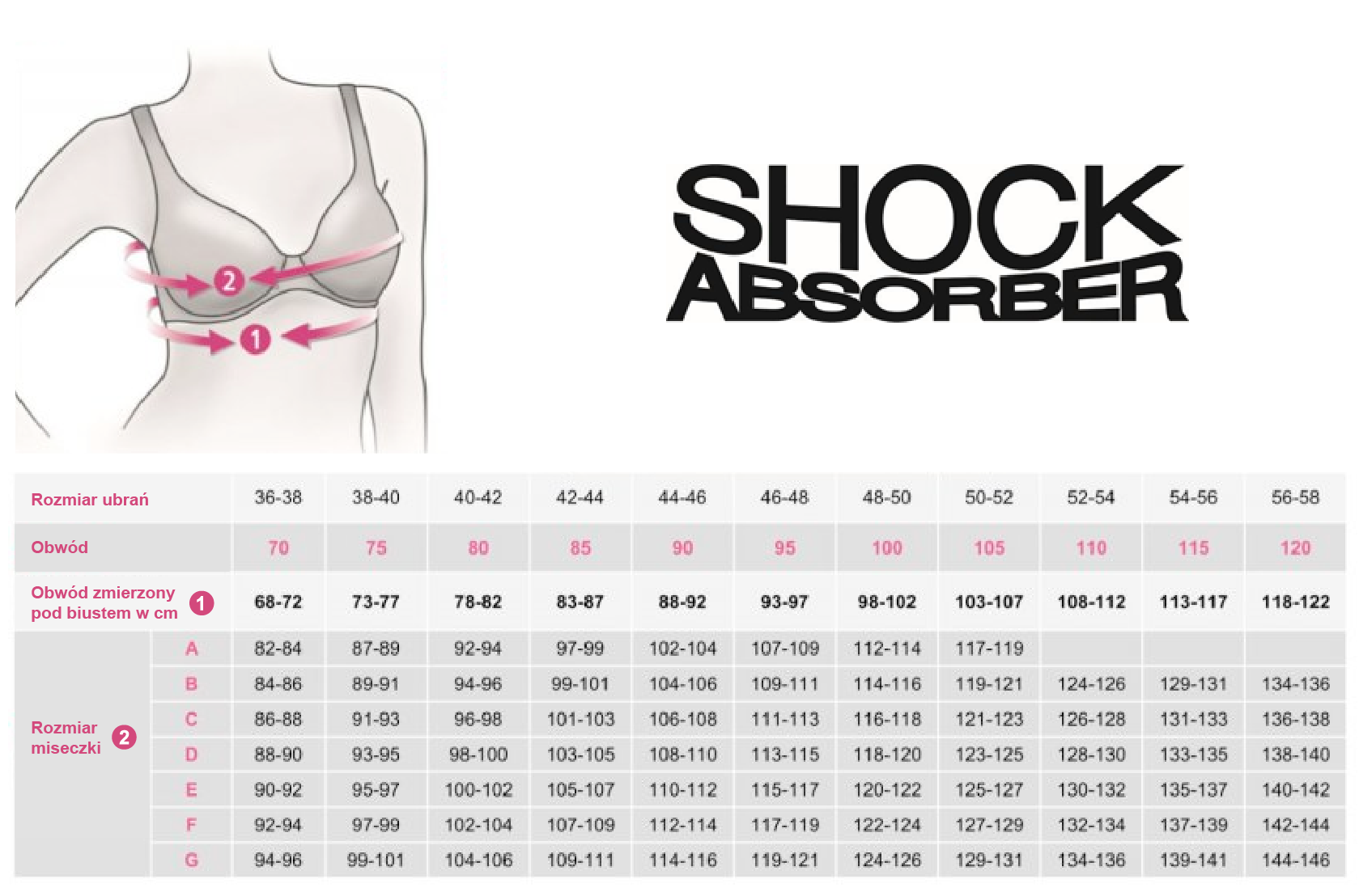 SHOCK ABSORBER ULTIMATE RUN BRA S5044 stanik sportowy
