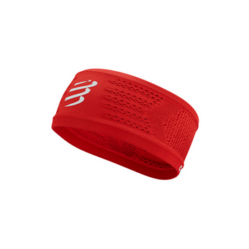 COMPRESSPORT HEADBAND ON/OFF RED