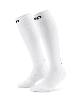 CEP CORE RUN COMPRESSION SOCKS DAMSKIE WHITE