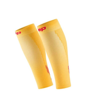 CEP CORE RUN COMPRESSION CALF SLEEVES DAMSKIE MARIGOLD/BURGUNDY