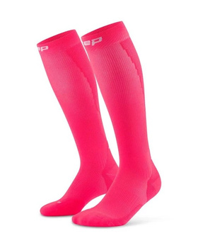 CEP CORE RUN COMPRESSION SOCKS DAMSKIE PINK