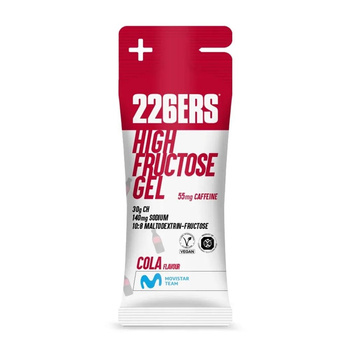 226ERS XS HIGH FRUCTOSE GEL 44g COLA Z KOFEINĄ