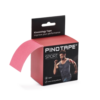 PINO PINOTAPE SPORT 5CM X 5M MALINOWY