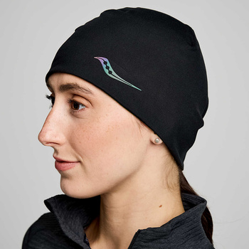 SAUCONY SOLSTICE BEANIE BLACK