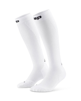 CEP CORE RUN COMPRESSION SOCKS MĘSKIE WHITE