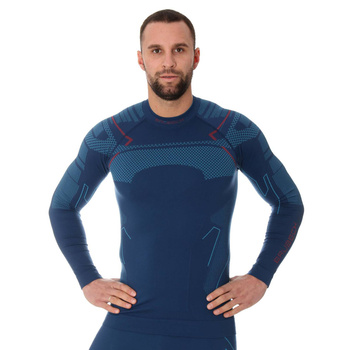 BRUBECK THERMO LONGSLEEVE MĘSKA LS13040M JEANS
