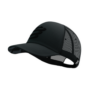 COMPRESSPORT TRUCKER CAP BLACK/BLACK REFLECTIVE