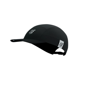 COMPRESSPORT 5 PANEL LIGHT CAP BLACK