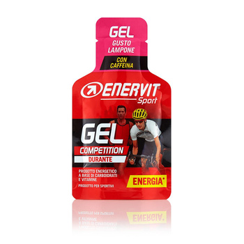 ENERVIT SPORT GEL MALINOWY Z KOFEINĄ 25ml