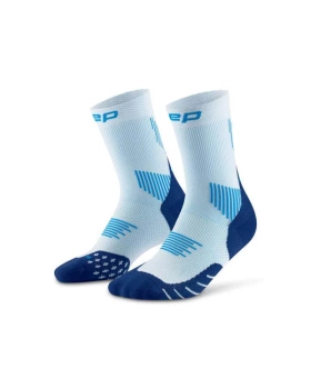 CEP CORE RUN MID CUT SOCKS DAMSKIE ICE/BLUE
