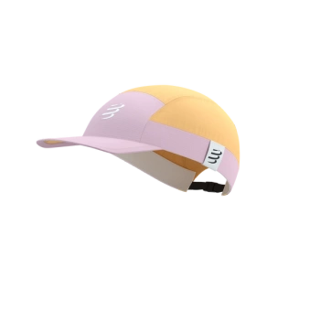 COMPRESSPORT 5 PANEL LIGHT CAP BUFF ORANGE/ROSEATE