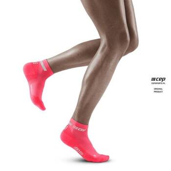 CEP RUN SOCKS 4.0 LOW CUT DAMSKIE PINK