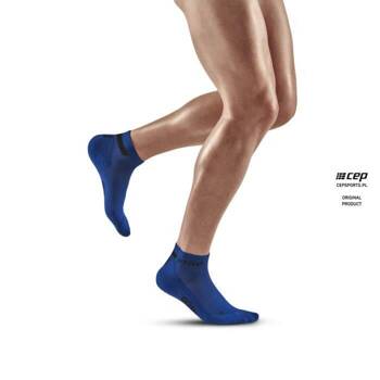 CEP RUN SOCKS 4.0 LOW CUT MĘSKIE BLUE