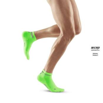 CEP RUN SOCKS 4.0 LOW CUT MĘSKIE GREEN