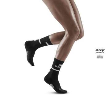 CEP RUN SOCKS 4.0 MID CUT DAMSKIE BLACK