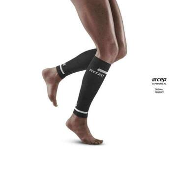 CEP THE RUN COMPRESSION CALF SLEEVES 4.0 DAMSKIE BLACK