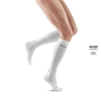 CEP ULTRALIGHT COMPRESSION SOCKS V3 DAMSKIE WHITE