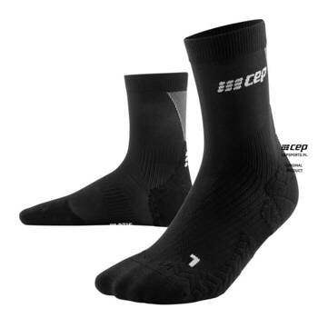 CEP ULTRALIGHT SOCKS V3 MID CUT DAMSKIE BLACK/GREY