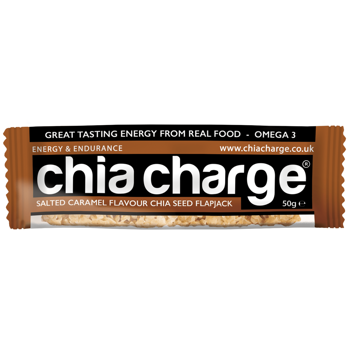 CHIA CHARGE SALTED CARAMEL FLAPJACK 80g