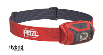 PETZL ACTIK 450 LUMENÓW CZERWONA CZOŁÓWKA E063AA03