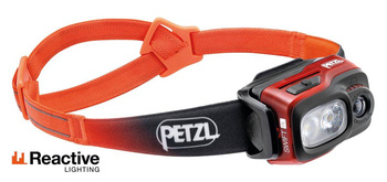 PETZL SWIFT RL 1100 LUMENÓW POMARAŃCZOWA CZOŁÓWKA E095BB01