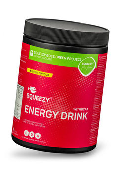 SQUEEZY ENERGY DRINK + BCAA 650g CYTRYNA